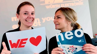  Lorena Haigis und Sarah Hurst Würth Elektronik eiSos