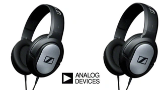 3. Preis: Zwei hochwertige Kopfhörer des Herstellers Sennheiser im Wert Euro gestiftet von Analog Devices