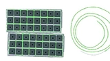 Bild 3. In den Ergebnisbildern wird durch die intelligente Software die stückgenaue Anzahl der elektronischen Bauelemente ermittelt.
