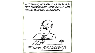 Dr. Müller & Kollegen - Comic von Andra Riemhofer