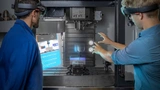 Bild 1: Im PINS Viewer werden Inhalte holographisch dargestellt, um Informationen an der richtigen Stelle bereitzustellen. Quelle: Viscopic