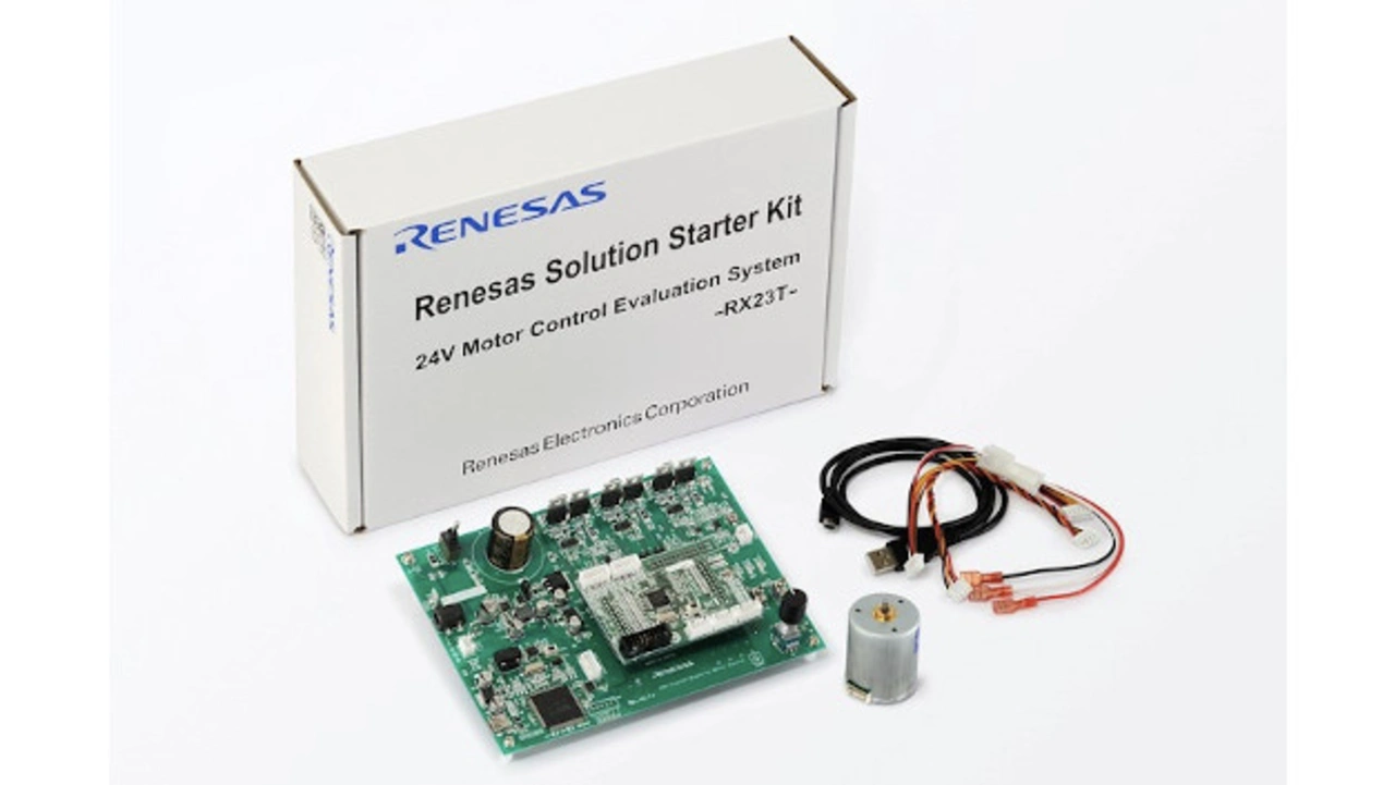Entwicklungskit »24V Motor Control Evaluation System for RX23T« von Renesas Entwicklungskit »24V Motor Control Evaluation System for RX23T« von Renesas