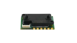 Ein neuer Trend bei durchflussbasierten Differenzdrucksensoren für die Medizintechnik sind Versionen mit zwei Sensorelementen für hohe Dynamik im Druckbereich bis 5.000 Pa. Im Bild zu sehen ist ein Sensor aus der LHD-Serie.