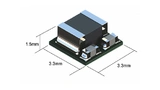 Bild 4. Der µPOL von TDK mit einer Grundfläche von nur 11 mm2 und 1.5 mm Höhe.