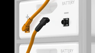 Stecker für Energiespeicher