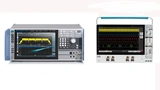 Durch den aufgelösten Exklusivvertrag mit Keysight sind unter anderem neu im Sortiment: links der Signal- und Spektrumanalysator der Serie FSVA30xx von Rohde & Schwarz mit Bandbreiten ab 10 Hz bis 44 GHz und rechts das Mixed-Signal-Oszilloskop der Se