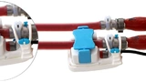 Sonotec hat den Clamp-On Ultraschallsensor für die Flussmessung entwickelt.