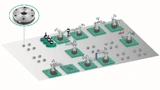 Das flexible Produktionssystem macht unabhängig von Einzelmaschinen. So lassen sich etwa mit Koppeln und Entkoppeln nach Bedarf Produktivitätssteigerungen erreichen.