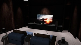 In den Home Entertainment-Zonen, wie etwa der Movie-Zone, hebt LG die wichtigsten Eigenschaften der OLED-Fernseher hervor: scharf, schnell, glatt und schlank. Die Besucher können die selbstleuchtende Display-Technologie von LG im Vergleich zu herkömm