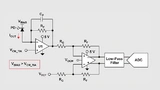 Analoge Eingangsstufe zur Verstärkung der Signale einer Photodiode mit positiver Vorspannung an der Katode