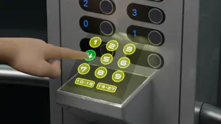 Berührungsloser Touchscreen mit Holografischer Eingabe  Die aktuelle Situation inmitten der Corona-Pandemie lenkt das Interesse auf eine Bedienung von Geräten, die keinen direkten körperlichen Kontakt fordert. Die holografische Eingabe arbeitet mit e