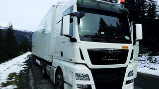 Das Kemptener Unternehmen Monalysis unternimmt mit den LKWs von MAN umfangreiche Testfahrten,...