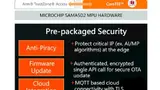 Das Schema der vertrauenswürdigen Architektur mit „EmSPARK Security“ auf dem Shield96 Board