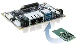 Die neue KI-Plattform »AI-pITX-100-GC« von Kontron besteht aus einem M.2-Modul mit Googles Coral-Beschleuniger-Chip für das Softwareökosystem TensorFlow Lite