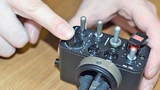  In dem sogenannten Collective-Griff eines Rettungshelikopters ist der TK Mini Trim eingebaut