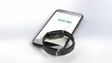 Das Aktiia-Blutdrucksystem besteht aus einem Armband und einer App.