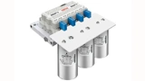 Durch die spezielle Geometrie der Snubber-Kondensatoren lassen sie sich direkt auf die Busbar-Anschlüsse des Moduls aufschrauben