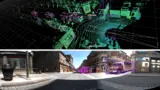 Beispiele der in PixSet enthaltenen Bilder, auf denen einzelne Objekte manuell mit 3D-Rahmen versehen wurden