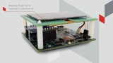 LoRa-Funkmodul im gemeinamen Referenzdesign von Murata und Nowi.