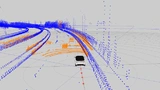 Bild 1. Abgleich von Punktwolken mit der TomTom HD Map mit RoadDNA.