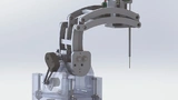 Der vom WPI entwickelte MRT-Operationsroboter arbeitet dank der Piezoantriebe auch unter Einfluss des mehrere Tesla starken Magnetfeldes störungsfrei.