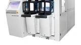 Die Vitrion-Lasermaschine führt Laser-Modifikation von Dünnglas durch.