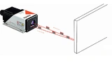 Um eine hohe Messgeschwindigkeit zu erreichen, arbeitet das Verfahren mit einer Hochfrequenzmodulation der Laseramplitude und wertet die Phasenlage und den Abstand dieser aufmodulierten Hochfrequenzsignale (Bursts) aus