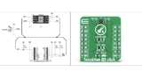 Das Board „Temp & Hum 14 Click“ von MikroElektronika 