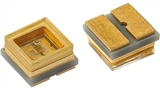 Die 277-nm-UV-C-LED von Vishay ist in einen Keramikkörper eingebaut und verfügt über ein Quarzfenster für eine längere Lebensdauer. Die LED misst 3,45 x 3,45 x 1,78 mm