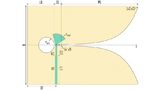 Vivaldi antenna drawing