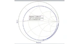 Matching impedance of PTX100 in reader mode.