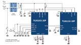 Der TLD2252-2EP kann andere LITIX-Basic+-Geräte mit PWM-Signal ansteuern