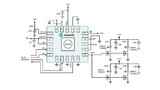 Anwendungsschaltung mit dem integrierten Gestensensor MAX25205