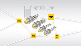 Kapazitive M8-/M12-Sensoren von Turck mit IO-Link