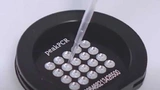 Die Testkartusche aus Aluminium.