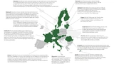 EU-Mitgliedstaaten, die Rechtsvorschriften erlassen haben, die es ermöglichen, Ausrüstung von Hochrisikoanbietern aus ihren Mobilfunknetzen auszuschließen, Stand Oktober 2021.