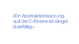 Ein Abstraktionssprung auf die C-Ebene ist längst überfällig.«