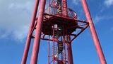 Typischer Standort an einem Mast für die Cube-1-Sensoren von Blickfeld.