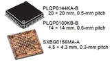 Gehäuseausführungen des RE01-Mikrocontrollers von Renesas