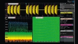 Abbildung 3. Automotive-Radar-Signalanalyse mit integrierten Oszilloskop-Tools. 