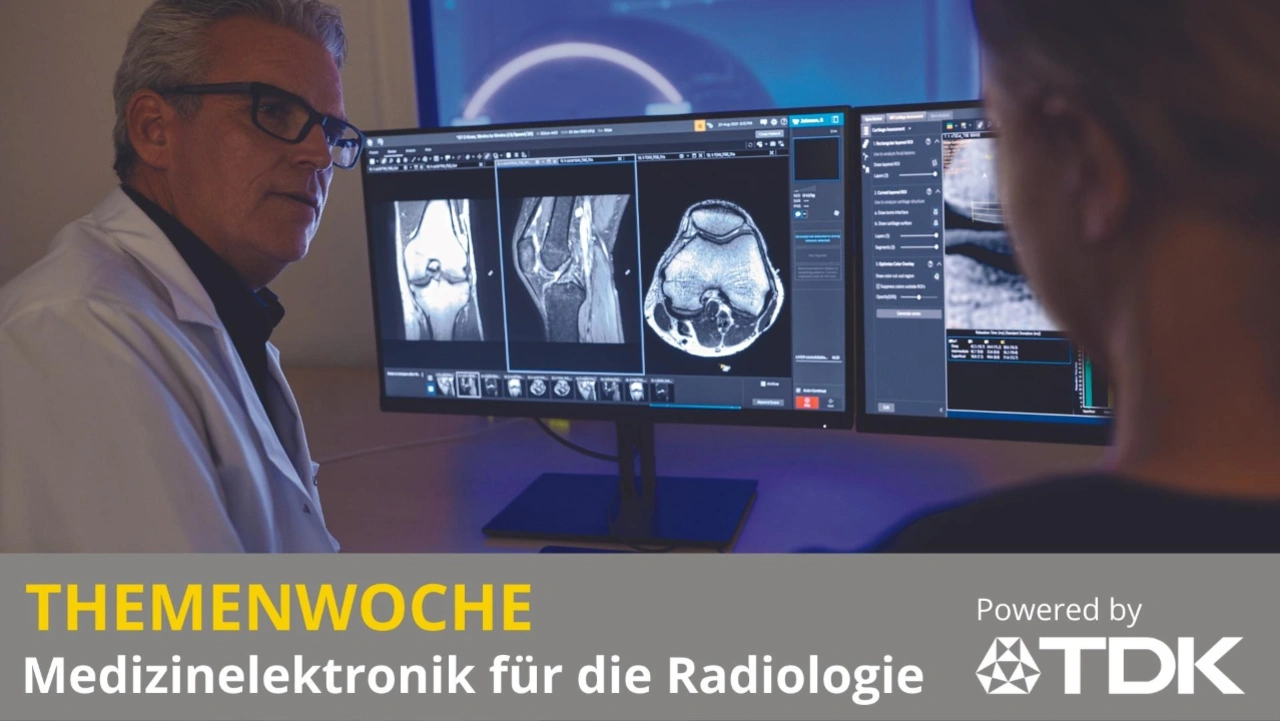 Themenwoche Radiologie Medizintechnik Künstliche Intelligenz Röntgen Ultraschall MRT CT
