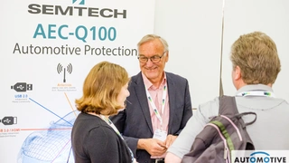 Stand von Semtech auf dem Automotive Ethernet Congress.