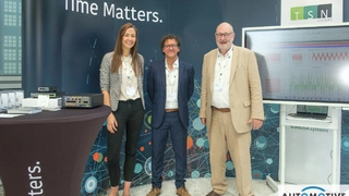 Stand von TSN auf dem Automotive Ethernet Congress.