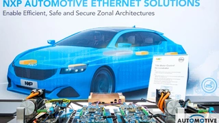 Der Stand von NXP auf dem Automotive Ethernet Congress.