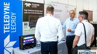 Stand von Teledyne LeCroy auf dem Automotive Ethernet Congress.