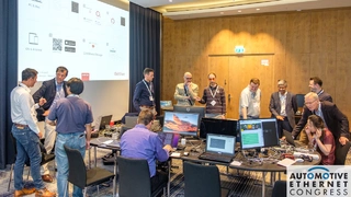 Beim Plugfest auf dem Automotive Ethernet Congress.