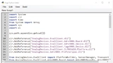 GUI-Fenster von IronPython. 