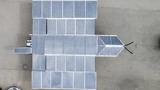 Leichtbau-Photovoltaik-Module: Aufnahme von oben.