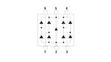 Abbildung 4. Integrierter Schaltkreis mit zweikanaligem TVS-Dioden-Array zum Schutz einer Ethernet-PHY-Schaltung vor Spannungsspitzen