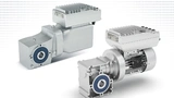 Ein Umrichter, zwei Varianten: Nordac On für den Betrieb mit Asynchronmotoren (rechts) und Nordac On+ für die Kombination mit Synchronmotoren.
